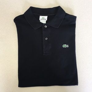 Lacoste Chemise Lacoste Mens 5 Polo Shirt Black